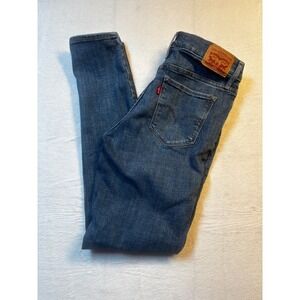 Levis Womens Jeans‎ 311 Shaping Skinny Size 28 Denim Distressed